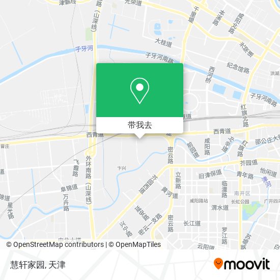 慧轩家园地图