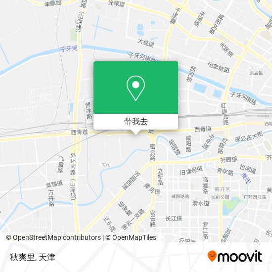 秋爽里地图