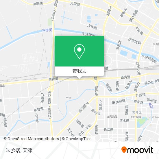 味乡居地图