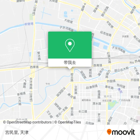 宫民里地图