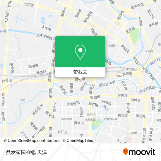 鼎发家园-8幢地图