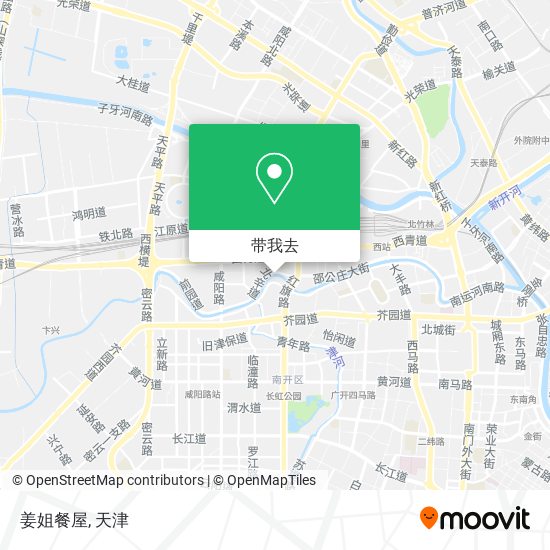 姜姐餐屋地图