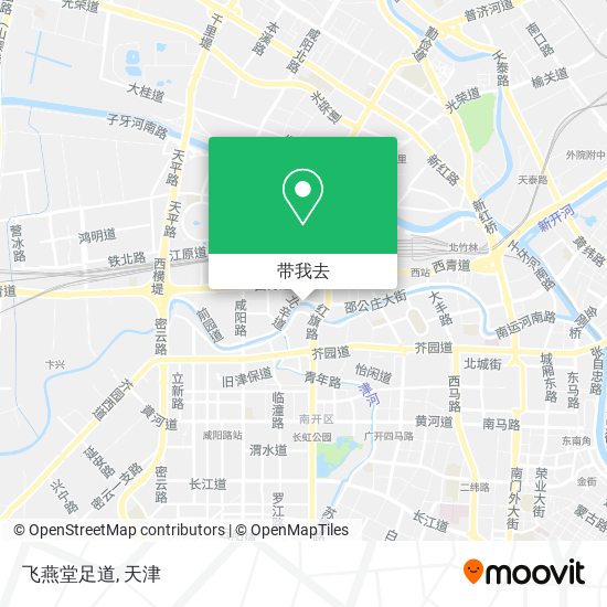 飞燕堂足道地图