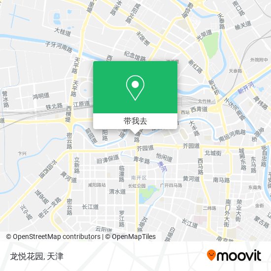龙悦花园地图