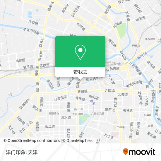 津门印象地图