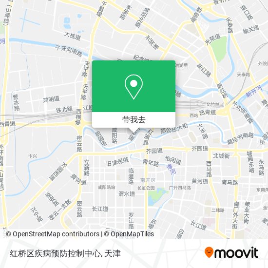 红桥区疾病预防控制中心地图