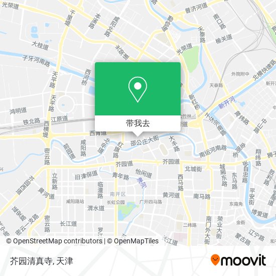 芥园清真寺地图