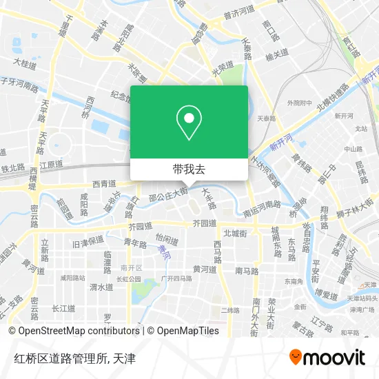 红桥区道路管理所地图