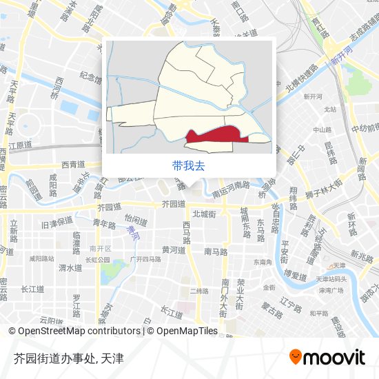 芥园街道办事处地图