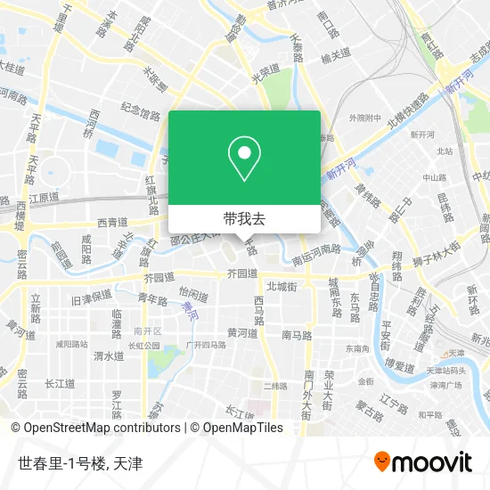世春里-1号楼地图