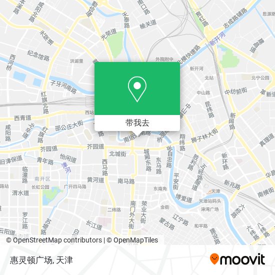 惠灵顿广场地图
