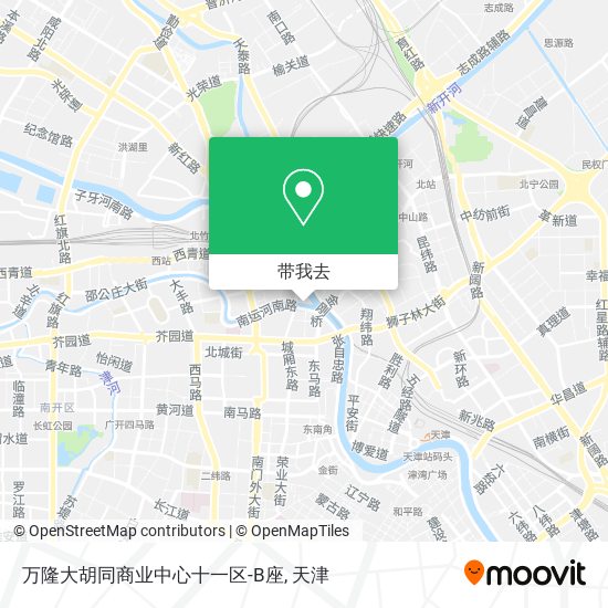 万隆大胡同商业中心十一区-B座地图