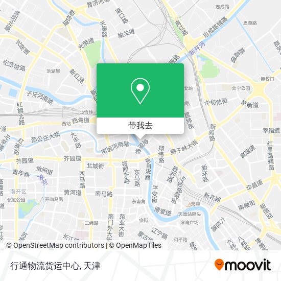 行通物流货运中心地图