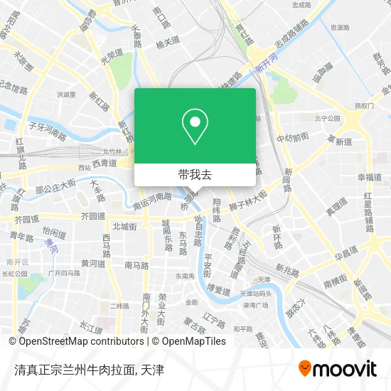 清真正宗兰州牛肉拉面地图