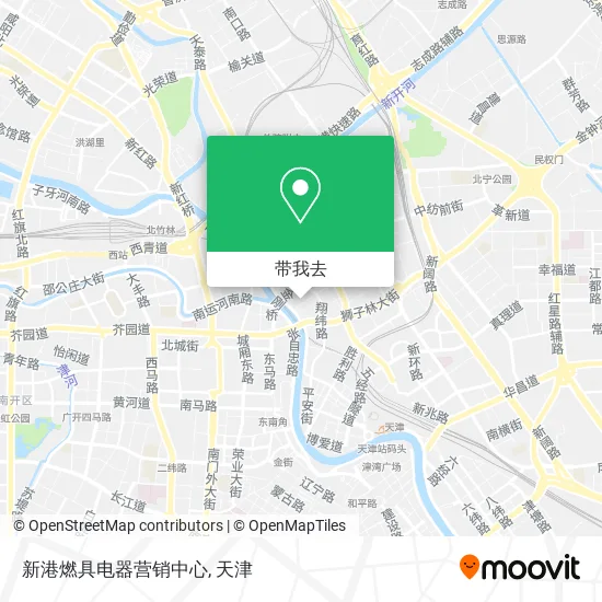 新港燃具电器营销中心地图