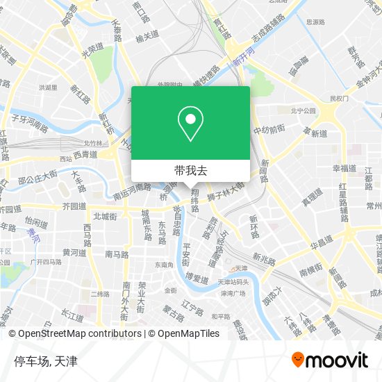停车场地图