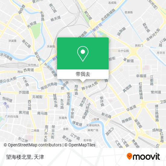 望海楼北里地图