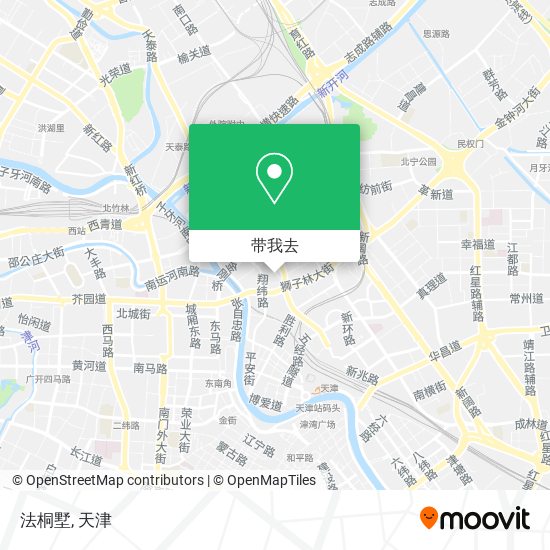法桐墅地图