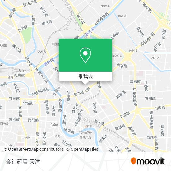 金纬药店地图