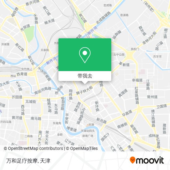 万和足疗按摩地图