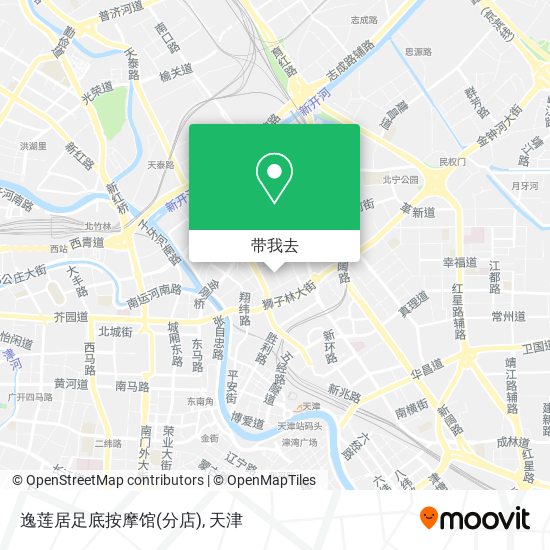 逸莲居足底按摩馆(分店)地图