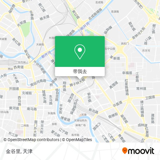 金谷里地图