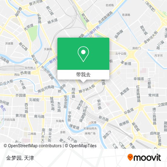 金梦园地图