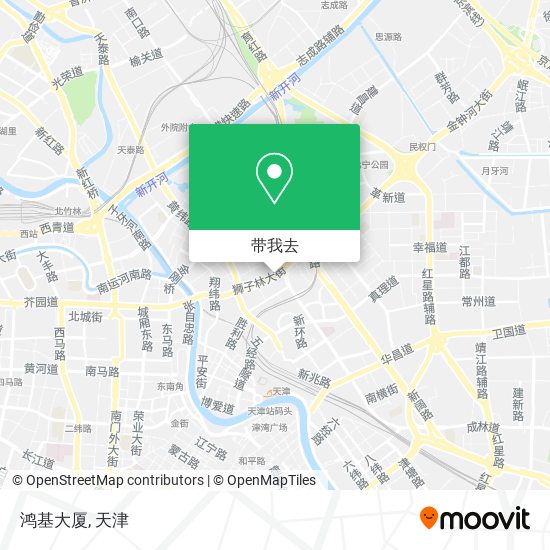 鸿基大厦地图
