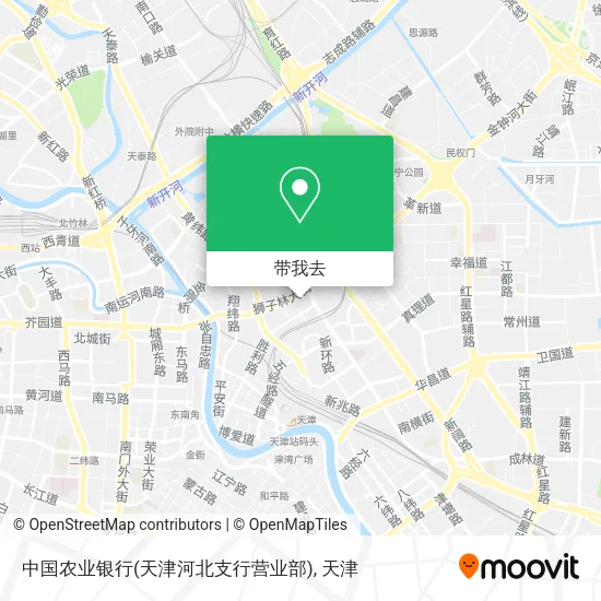 中国农业银行(天津河北支行营业部)地图