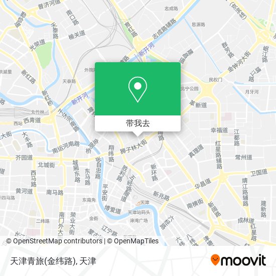 天津青旅(金纬路)地图