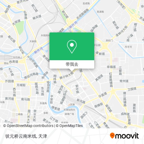 状元桥云南米线地图