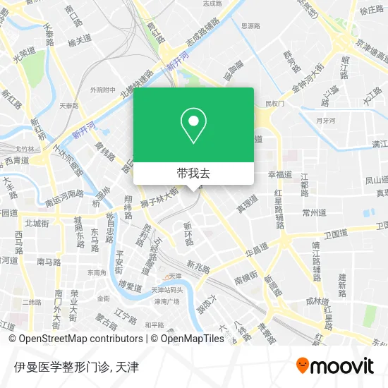 伊曼医学整形门诊地图