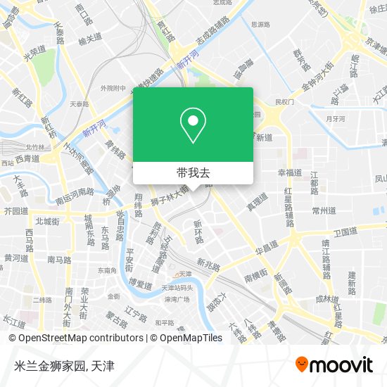 米兰金狮家园地图