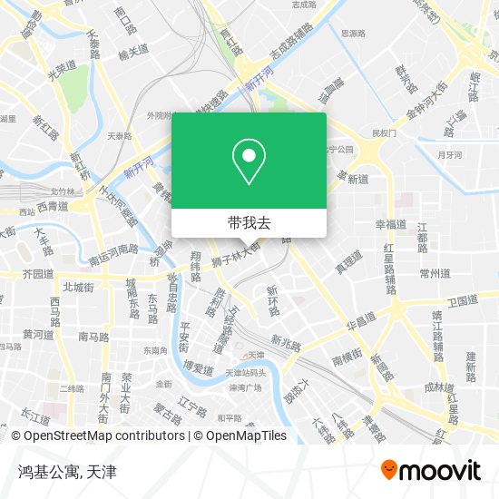鸿基公寓地图