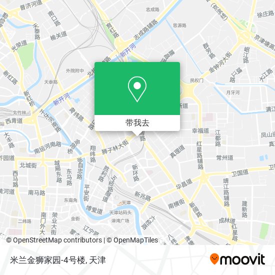 米兰金狮家园-4号楼地图
