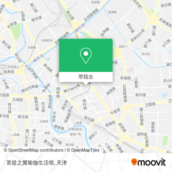 菩提之翼瑜伽生活馆地图