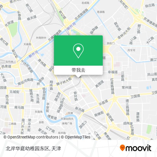 北岸华庭幼稚园东区地图