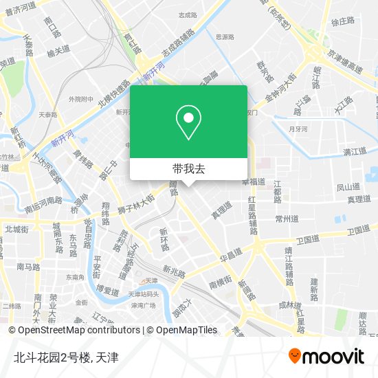 北斗花园2号楼地图