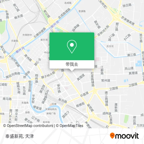 泰盛新苑地图