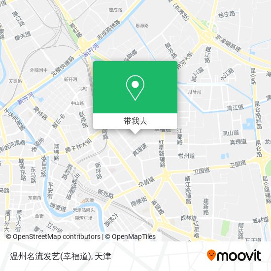 温州名流发艺(幸福道)地图