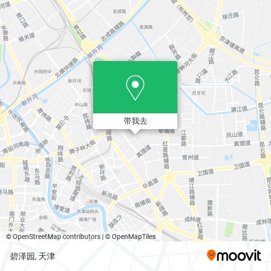 碧泽园地图
