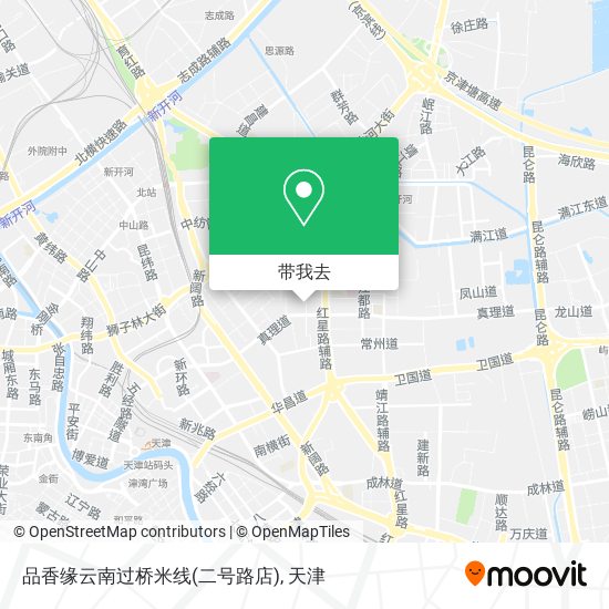 品香缘云南过桥米线(二号路店)地图