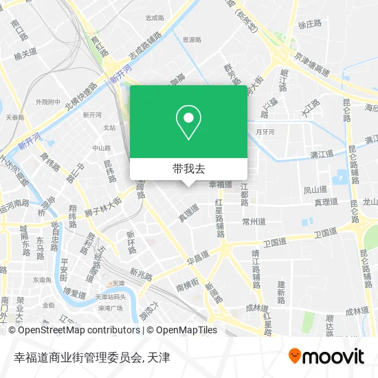 幸福道商业街管理委员会地图