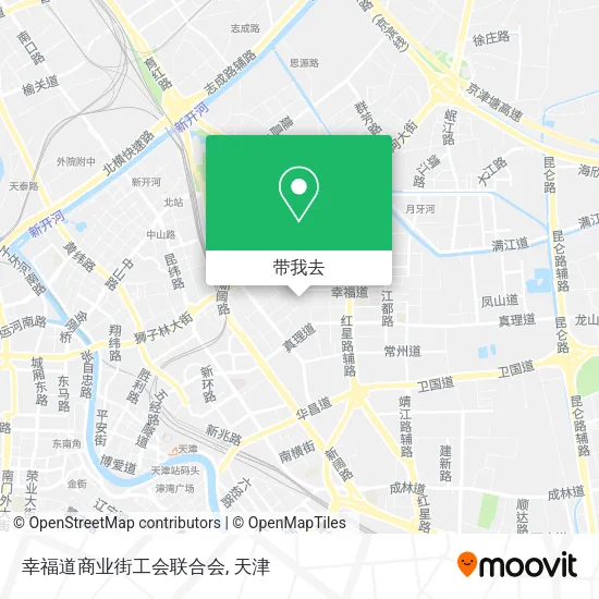 幸福道商业街工会联合会地图