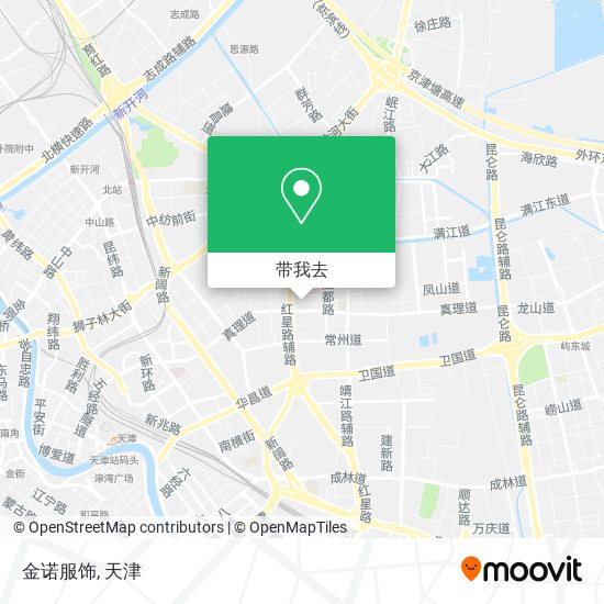 金诺服饰地图
