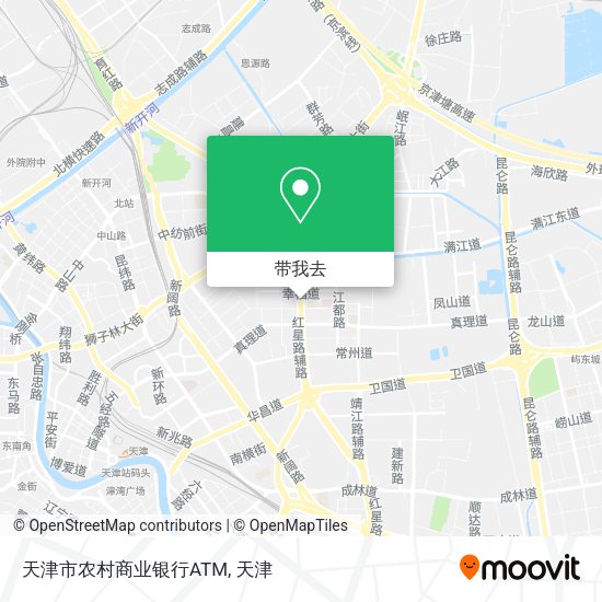 天津市农村商业银行ATM地图