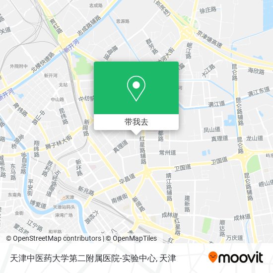天津中医药大学第二附属医院-实验中心地图