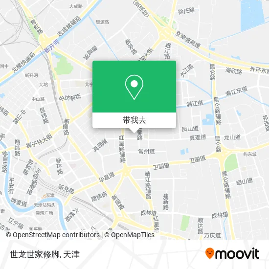 世龙世家修脚地图