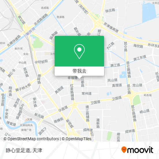 静心堂足道地图