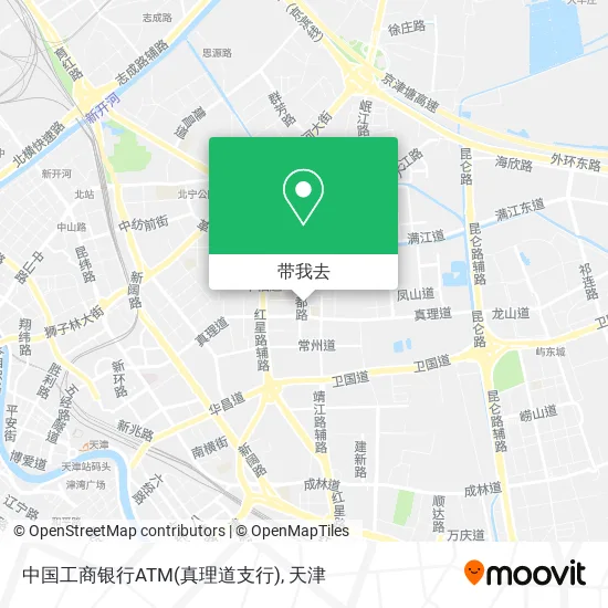 中国工商银行ATM(真理道支行)地图